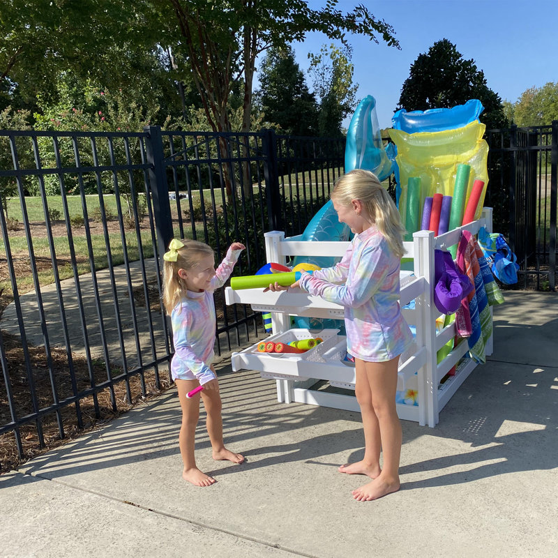 Zippity Outdoor Products Poolside Storage Organizer & Reviews Wayfair